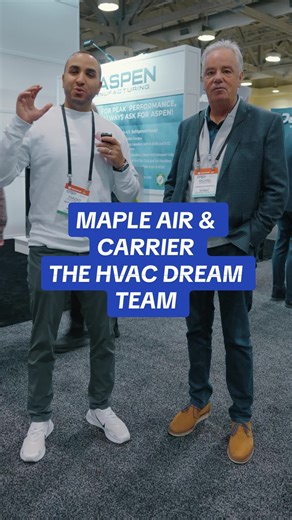 Video Series 013; Maple Air & Carrier The HVAC Dream Team! 💡 Discover the importance of being a Carrier Factory Authorized Dealer as Farzad and Mike, former president of Carrier Enterprise Canada, share insights at the CMPX Show for consumers seeking an HVAC partner. 🤝 Reflecting on decades of collaboration, Mike highlights the enduring relationship between Carrier and Maple Air, driven by shared values and a commitment to excellence. 🏆 Maple Air's exemplary service has earned them the presti