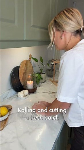 This double pasta drying rack changed my homemade pasta game #pasta #pastarecipe #pastalovers #eat
