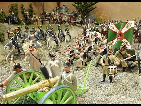 The Charge of the Light Brigade - Diorama Figures - Britains 54mm lead