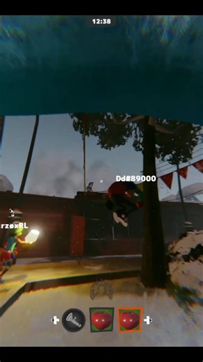 The way the neighbor was staring at us (Secret Neighbor Winter Short)