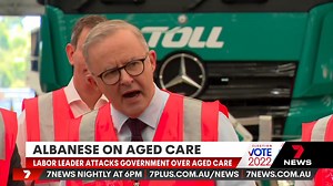 5.9K views · 36 reactions | Anthony Albanese has launched an attack over the government's industrial relations policy and approach to aged care. Scott Morrison is promising to crack down on militant unions ahead of the first leaders' debate tonight. 7NEWS at 6pm. More: 7news.link/Election2022 #auspol #ausvotes #7NEWS | 7NEWS Brisbane | Facebook