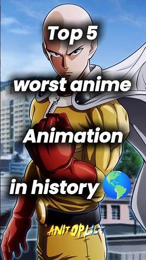 Top 5 Anime with the Worst Animation! 🌎 Fan-Proof Ranking