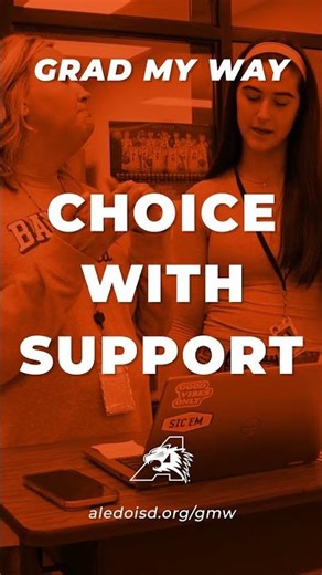 Aledo ISD Grad My Way | You're Supported Every Step
