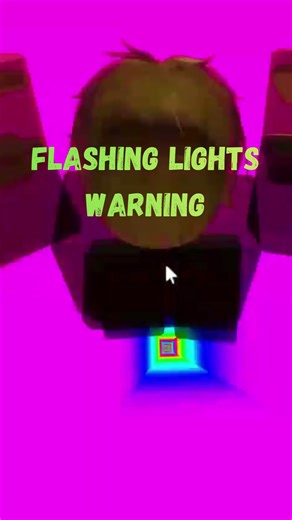 ⚠️FLASHING LIGHTS ⚠️ #flashinglights #warning #rainbow #roblox