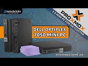 Building a Proxmox Cluster: Hardware Setup Dell Optiplex 7050 Mini PC