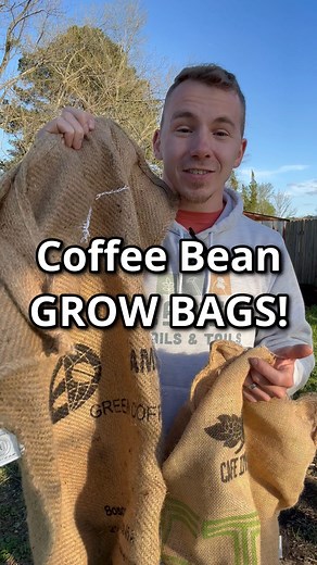 8.3K views · 993 reactions | FREE Recycled Coffee Bean Grow Bags! I got these burlap coffee bean bags from a local coffee shop and decided to turn them into grow bags. . . . #growbag #growbags #recycle #recycled #upcycling #upcycle #upcycled #reducereuserecycle #gardening #growbaggardening #coffeebeans #coffeebeanbag #earthnailsandtails | Earth, Nails & Tails | Facebook