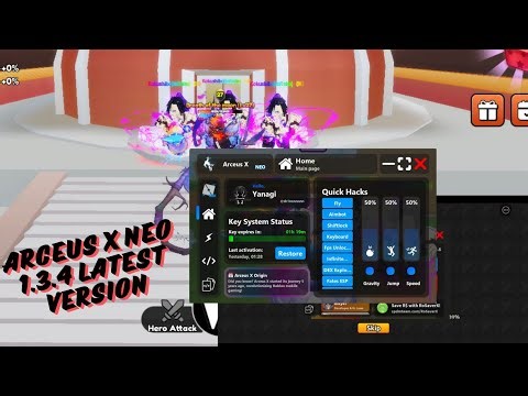 UPDATED ARCEUS X NEO VERSION 1.3.4 + KEY BYPASS | Roblox
