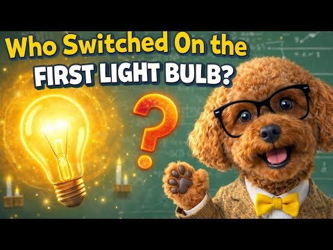 Who Switched On the First Light Bulb? | Fun Science with Professor Toufy