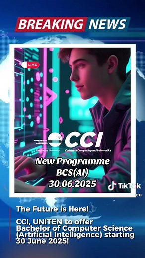 Bachelor of Computer Science in AI at UNITEN