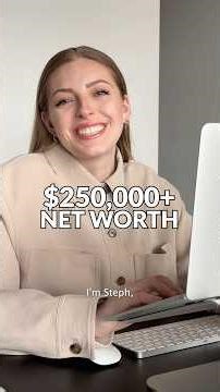 $250,000 net worth 💵✨ #shorts
