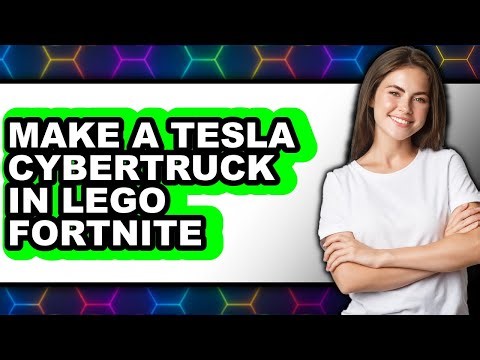 How To Make A Tesla Cybertruck In Lego Fortnite (Easy Method)
