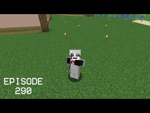 Making an OP bow | Minecraft Let's play 3 (part 290)