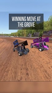 Winning move at Williams Grove Speedway #iRacing #SimRacing | IRacing Champions League