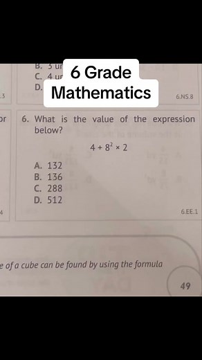 Grade 6 math focuses on building a strong foundation in key concepts like operations with whole numbers, fractions, decimals, and geometry. Students also learn problem-solving strategies and apply their knowledge to real-world situations to deepen their understanding of mathematical concepts. #grade6math #mathematics #grade6 #grade6tips