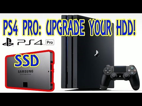 PS4 Pro SSD Einbau - Anleitung und Benchmarks in 4k