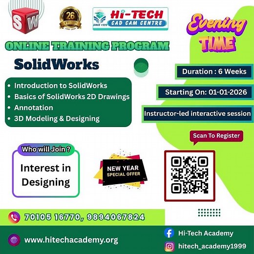 SOLIDWORKS Tutorial for Beginners | 3D Modeling Step-by-Step