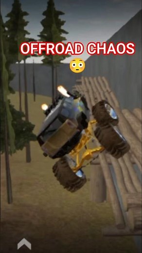 Monster Truck Madness in OFF-ROAD OUTLAWS 🔥#shortvideo