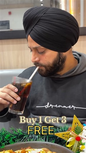 SHAMMI SINGH 🧿❤️ on Instagram: "Biggest Christmas & New Year Gift Ever! 🧑‍🎄🎁 Buy 1 Get 3 FREE! Pizzahut is bringing you the most exciting Christmas & New Year offer! 🍕✨ Now order one Medium Pizza and enjoy: ✅FREE Garlic Bread Stix ✅FREE Crispy Fries ✅FREE Chilled Pepsi A complete feast at almost half the budget! 😍 So don't wait-order now or visit your nearest Pizza Hut today! 📍@pizzahut_india Janpath,delhi #Gangtok #PizzaHutIndia #B1G3 #christmasoffer"