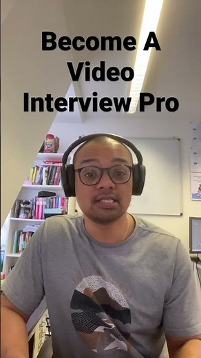 How to Answer Video Interview Questions like a PRO #interview #jobinterview #shorts