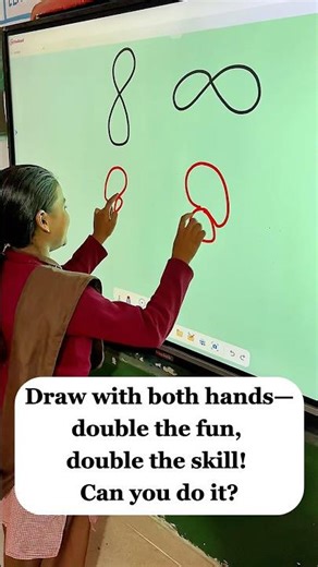 Two hands, one challenge perfect coordination! Can you do it? Both Hand Challenge #shorts #ytshorts