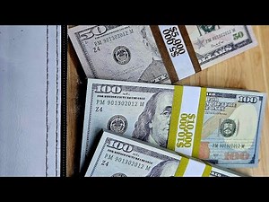 $25,000 Bank Deposit ASMR 💵 | Counting Cash Sounds for Wealth Motivation #wealth #motivation #asmr
