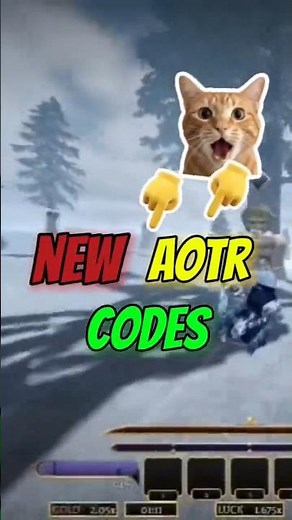 AOTR Codes (All New Update Codes) 1000+ spins🤯 #roblox #aotr #aotrcodes #haul