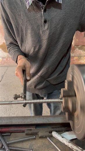 How Compressor Plunger springs make on lathe #shortvideo #shorts #diy