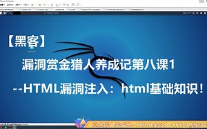 漏洞赏金猎人养成记--HTML注入-html基础知识！