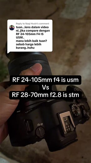Comparing RF 24-105mm and RF 28-70mm Lenses