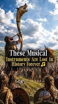 These Musical Instruments Are Lost in History Forever 🎵😳