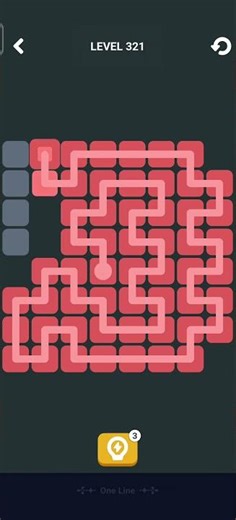 Block Blast One Line Level 321 Solution & Walkthrough | Puzzle Game (Android & iOS Shorts)