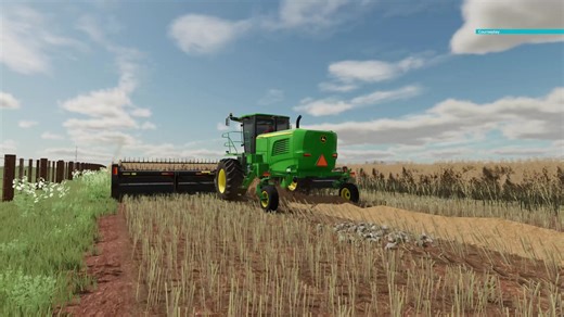 Exploring Farming in Farm Simulator 22 with John Deere Tractor