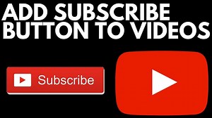 How to Get a Subscribe Button on YouTube
