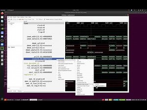 GTKWave RISCV filter process demo