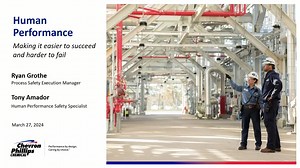 Mitigating Human Performance Factors in Ethylene Units