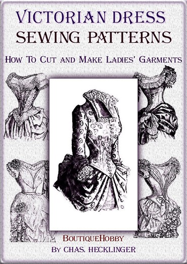 Vintage Victorian Sewing Dress Patterns,pattern Drafting Victorian Costume,illustrated Book - Etsy