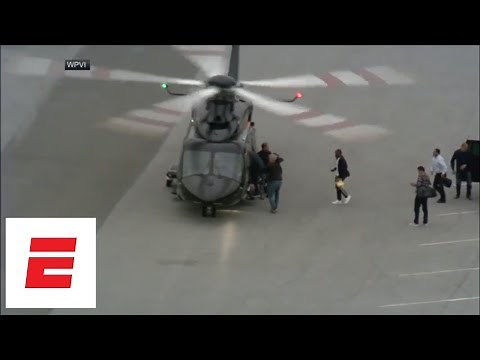 Meek Mill released from prison, helicopters to Game 5 of 76ers vs. Heat | ESPN
