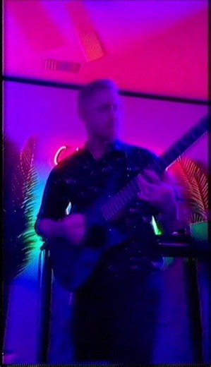 Electronics + Guitars = #cyberpunk action music #neonvibes #electronicrock