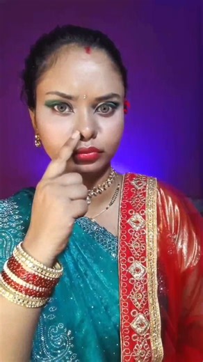 This nose ring trick is crazy #viralvideo #diy #hack