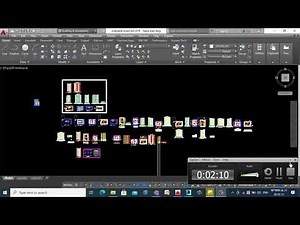 How to draw column layout plan in Autocad bangla tutorial # Class 23
