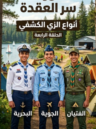 تعرف اية هيا انواع الزي الكشفي الأساسية ؟ 👀 وياتري اية دور كل جمعية كشفية 🤔 #كشافة #Scout #سر_العقدة #مجموعة_فيلوباتير_البحرية #كنيسة_ابي_سيفين_والانبا_رويس
