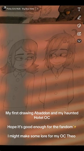 My first Haunted Hotel drawing @♡˚⊹𝓢𝓾𝓬𝓬𝓾𝓫𝓾𝓼.𝓐𝓼𝓱⊹˚♡ @jcardena12 @Mira @Evie #hauntedhotel #abaddon #Abaddonfanart #artwork #fypシ゚viral🖤tiktok