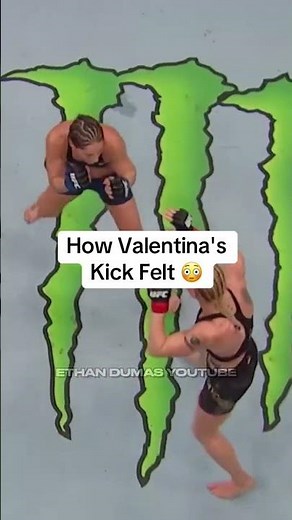 How Valentina Shevchenko's Kick Felt
