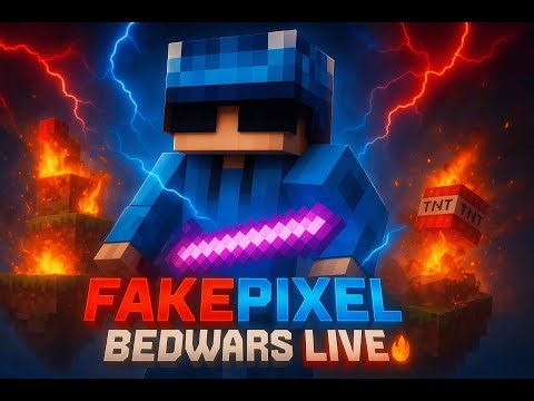 🔥 FakePixel LIVE – Grinding, Fun & Chaos! | Road to 1K Subs 🎮