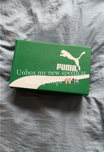 Unboxing My New Speedcat Ballet Pumps from PUMA