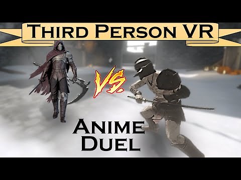 Third Person VR Anime Boss fight