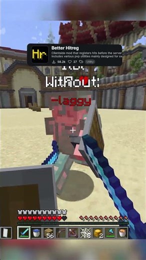 Mods that make you better at Minecraft #shorts