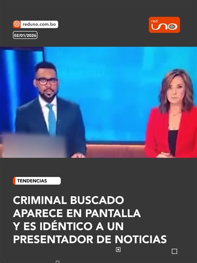 #Tendencias | La imagen de un delincuente requerido por la justicia sorprendió a todos durante un noticiero en Houston por su asombroso parecido con el propio presentador, generando un momento incómodo que rápidamente se volvió viral. Fuente: RSSS 🔗▶️ Más información en www.reduno.com.bo #RedUno #RedUnoDigital #Houston #NoticiasVirales #ParecidoAsombroso