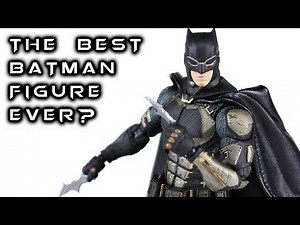 MAFEX BATMAN Tactical Suit Justice League Action Figure Review