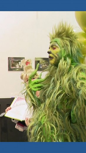 1.3K views | How the Grinch Stole Christmas read aloud by the Grinch himself at Holiday Promenade in East Village - The Grinch himself read 'How the Grinch Stole Christmas' aloud for attendees of the Holiday Promenade in East Village on Friday night. | We Are Iowa Local 5 News | Facebook